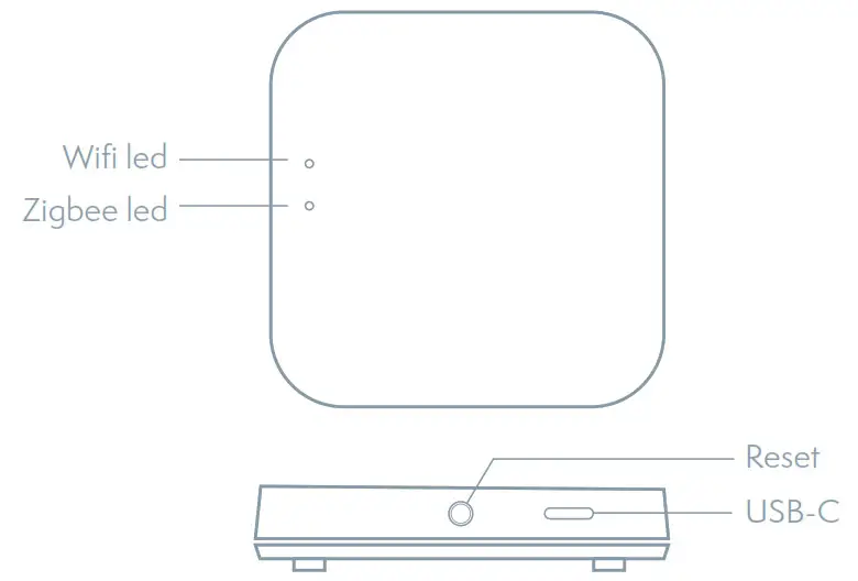 Tesla Smart Smart Zigbee Hub - Product Description