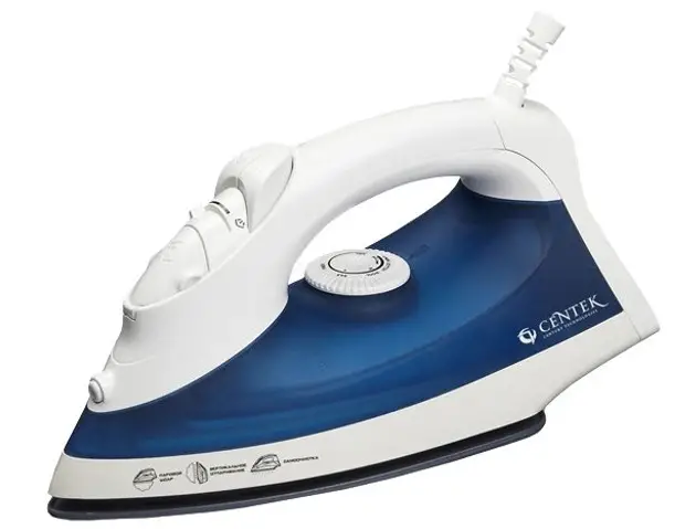 CENTEK CT-2318 BLUE Steam Iron