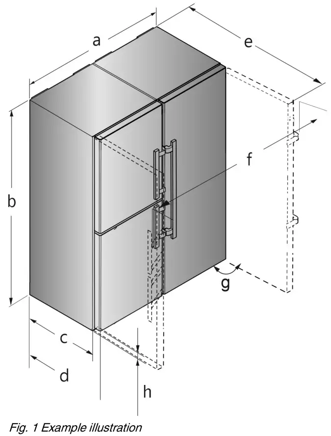 LIEBHERR 5227-20-001 Freezer - Fig 1