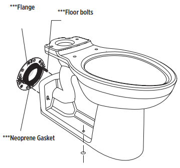 GERBER GHE28380LL Ultra Flush Toilet Tank - Back outlet1