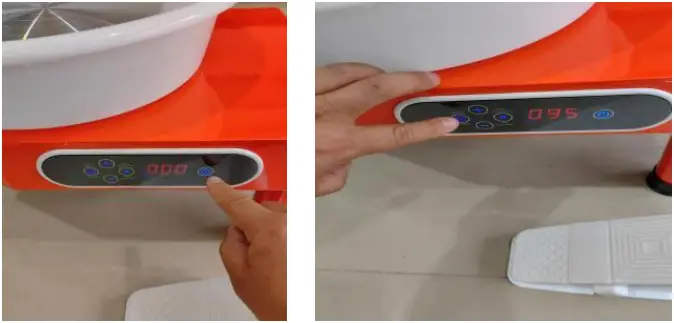 VEVOR LSSJSX-515 - OPERATING STEPS 3