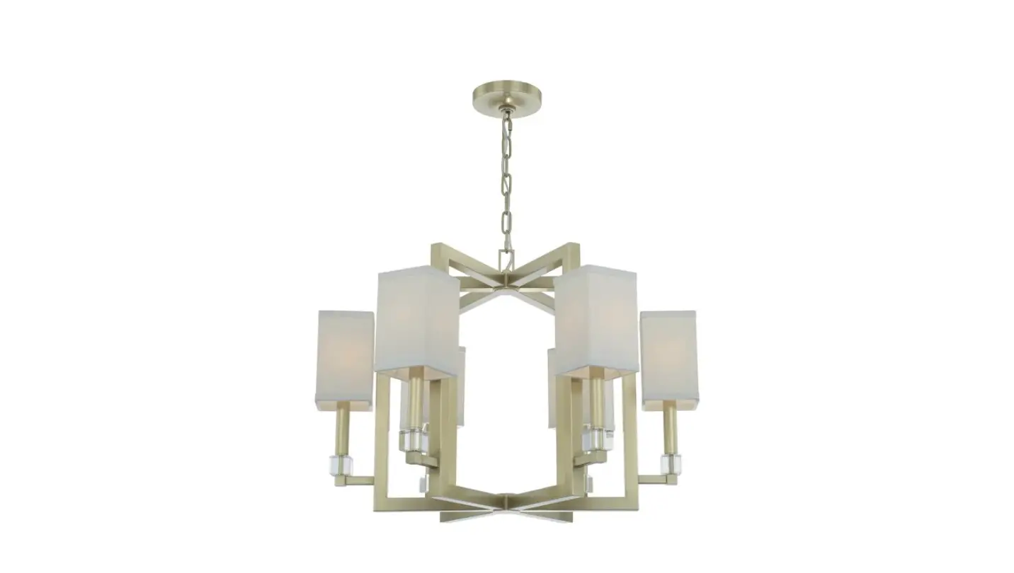 Crystorama 8886-ag Dixon 6 Light Chandelier Instruction Manual Crystorama 8886-ag Dixon 6 Light Chandelier Instruction Manual