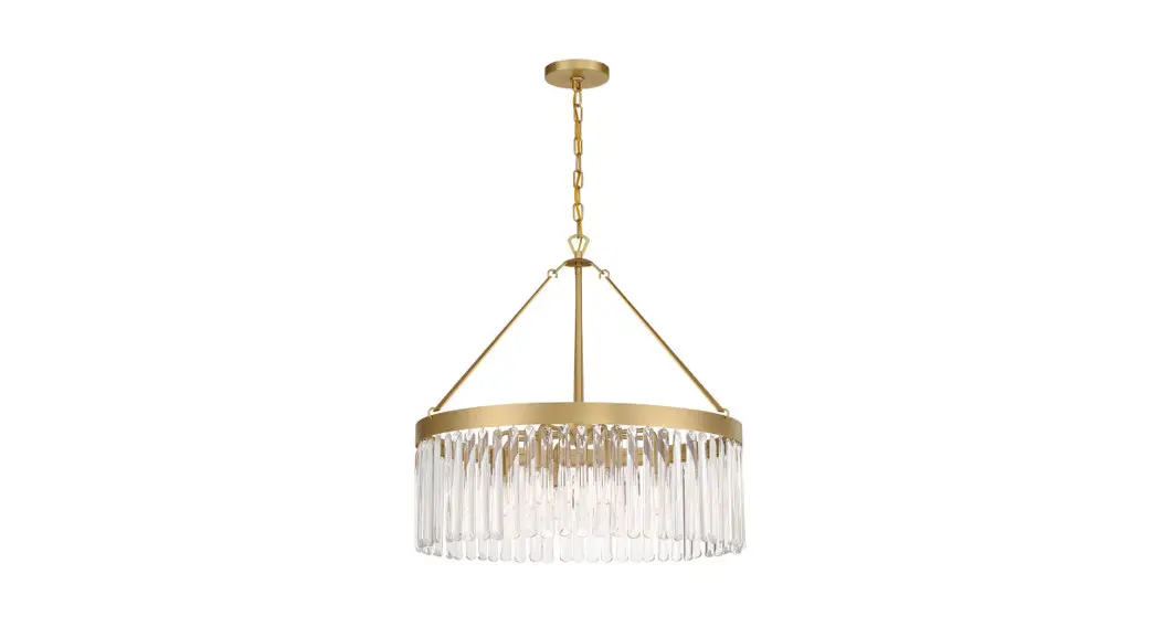 Crystorama Emo-5406-mg Emory Eight Light Chandelier Instruction Manual Crystorama Emo-5406-mg Emory Eight Light Chandelier Instruction Manual