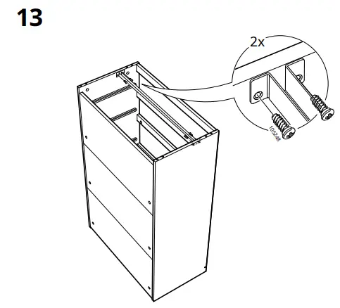 IKEA AA-2238949-4-100 KULLEN 5-Drawer Chest White - Fig 12