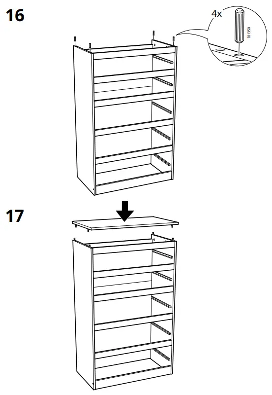 IKEA AA-2238949-4-100 KULLEN 5-Drawer Chest White - Fig 14