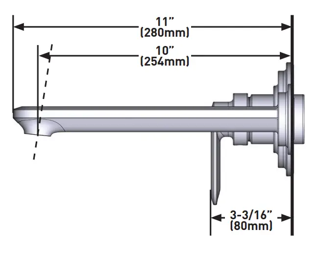 MOEN WT621 Series Greenfield One-Handle Wallmount Tub Filler - Parts 2