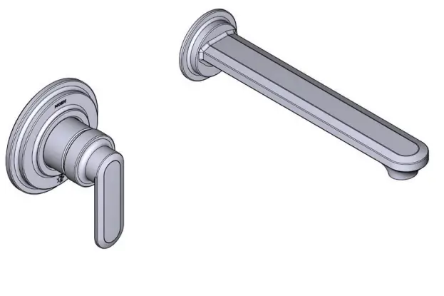 MOEN WT621 Series Greenfield One-Handle Wallmount Tub Filler