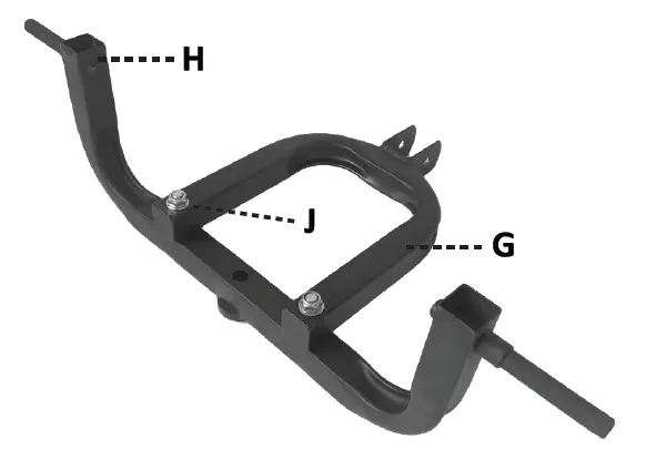 VEVOR CJ-024 Steel Garden Cart 4