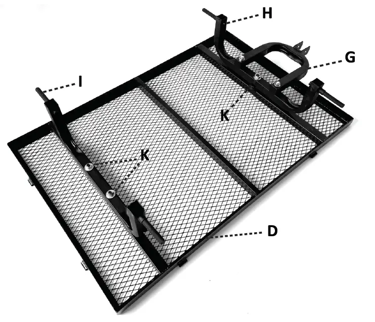 VEVOR CJ-024 Steel Garden Cart 5