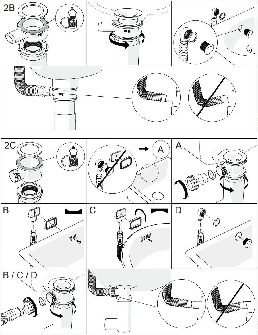 PREVEX EasyClean Water Trap for Bathroom - Figure 2