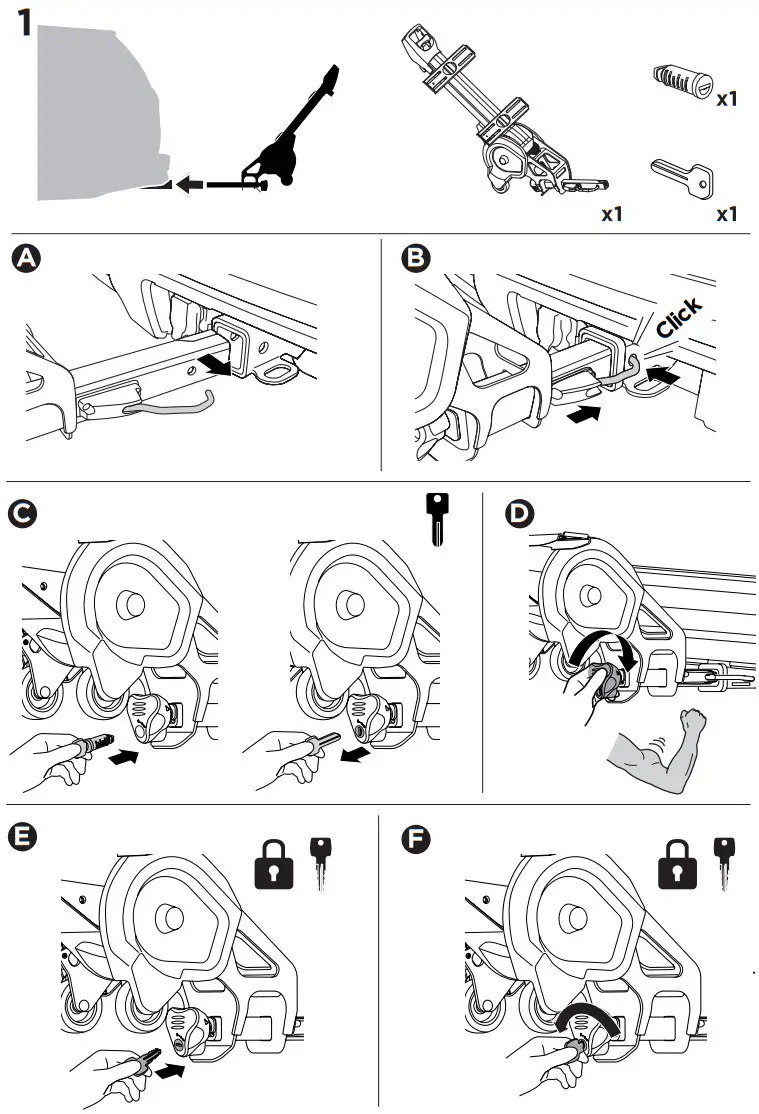 THULE 9034XTR Hitch Bike Rack E-Bike Compatible - fig 3