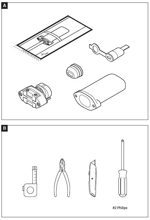nVent RAYCHEM E-150 Low Profile-End-Seal-Kit-Instruction-Manual-fig-1