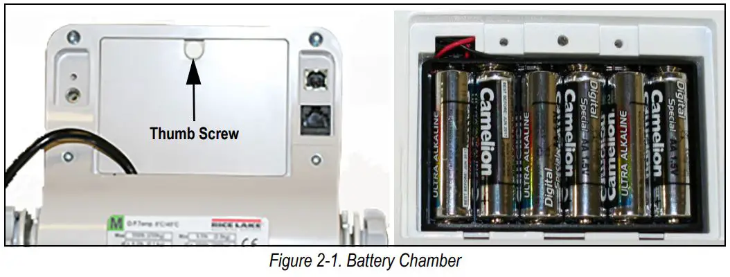 RICE LAKE 150-10-7 Digital Physician Scale User Manual - Figure 2-1