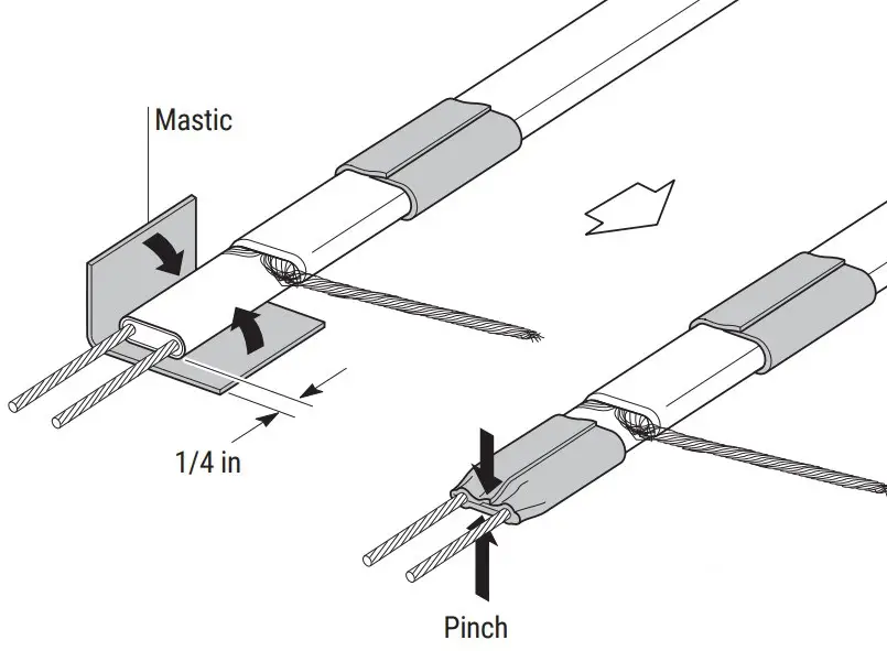 HEATING CABLE CONSTRUCTION