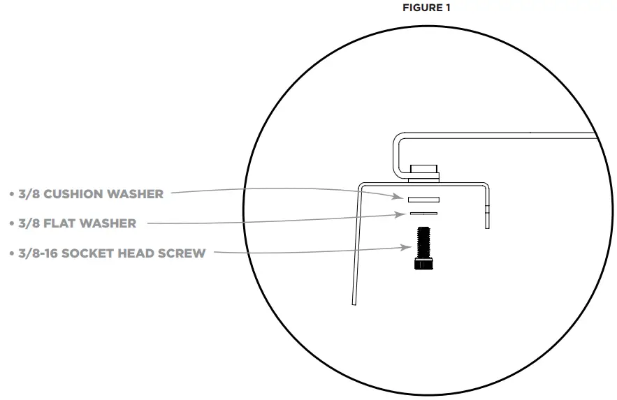 FVCO PM0301B ProMaster Bed System - TRACK MOUNTING 2