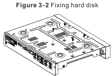 SUNELL SN-XVR3804E1 Digital Video Recorder - Front pane 3