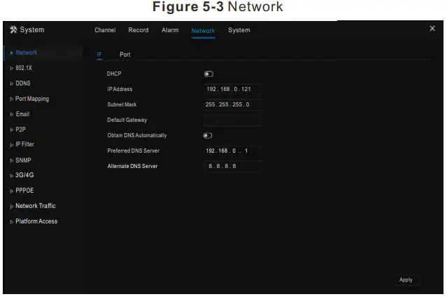 SUNELL SN-XVR3804E1 Digital Video Recorder - Front pane 8
