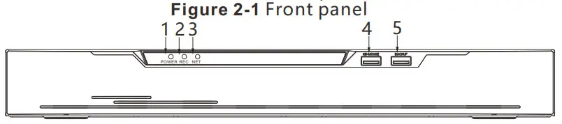 SUNELL SN-XVR3804E1 Digital Video Recorder - Front pane