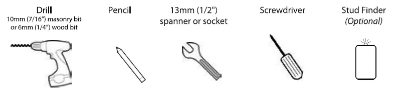 B-TECH BT9903 XL Heavy Duty Universal Flat Screen Wall Mount 3