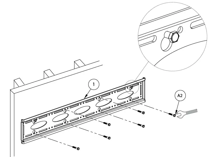 B-TECH BT9903 XL Heavy Duty Universal Flat Screen Wall Mount 7