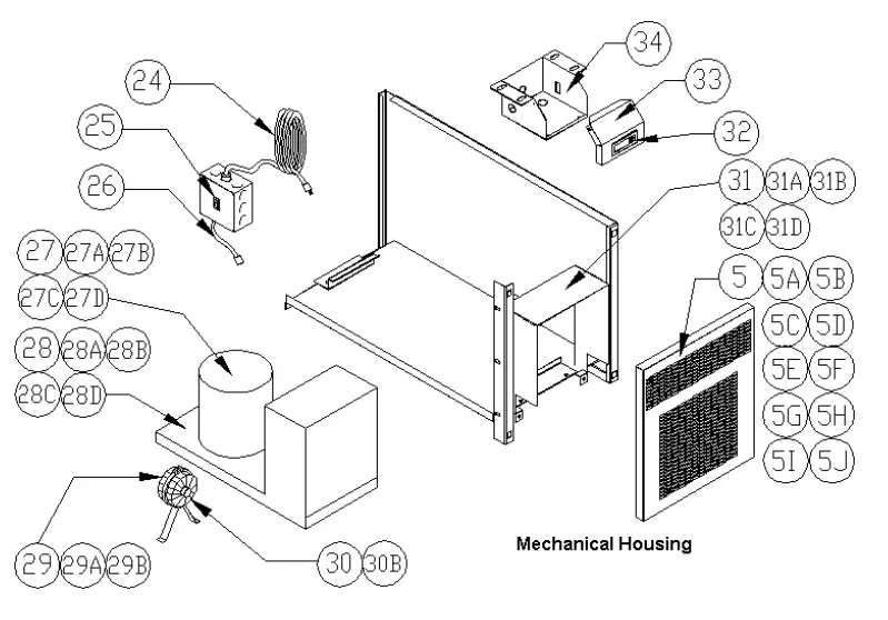20000 Series Low Profile Equipment Stands