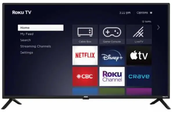 RCA RTR4061-CA 40 Inch Roku Smart TV
