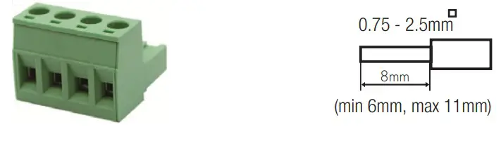 HYTRONIK HIR27 Flush Mount Sensor - Wire Preparation