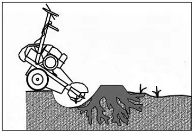 Remove the main part of the stump