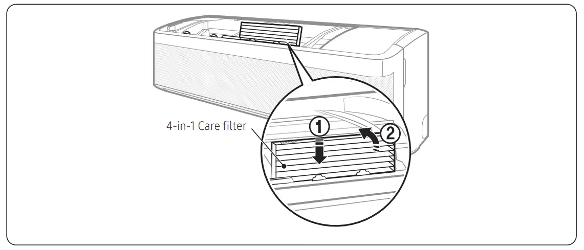 SAMSUNG AR18TXHQASINEU Air Conditioner - Replacing