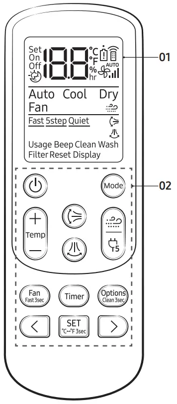 SAMSUNG AR18TXHQASINEU Air Conditioner - SmartThings2