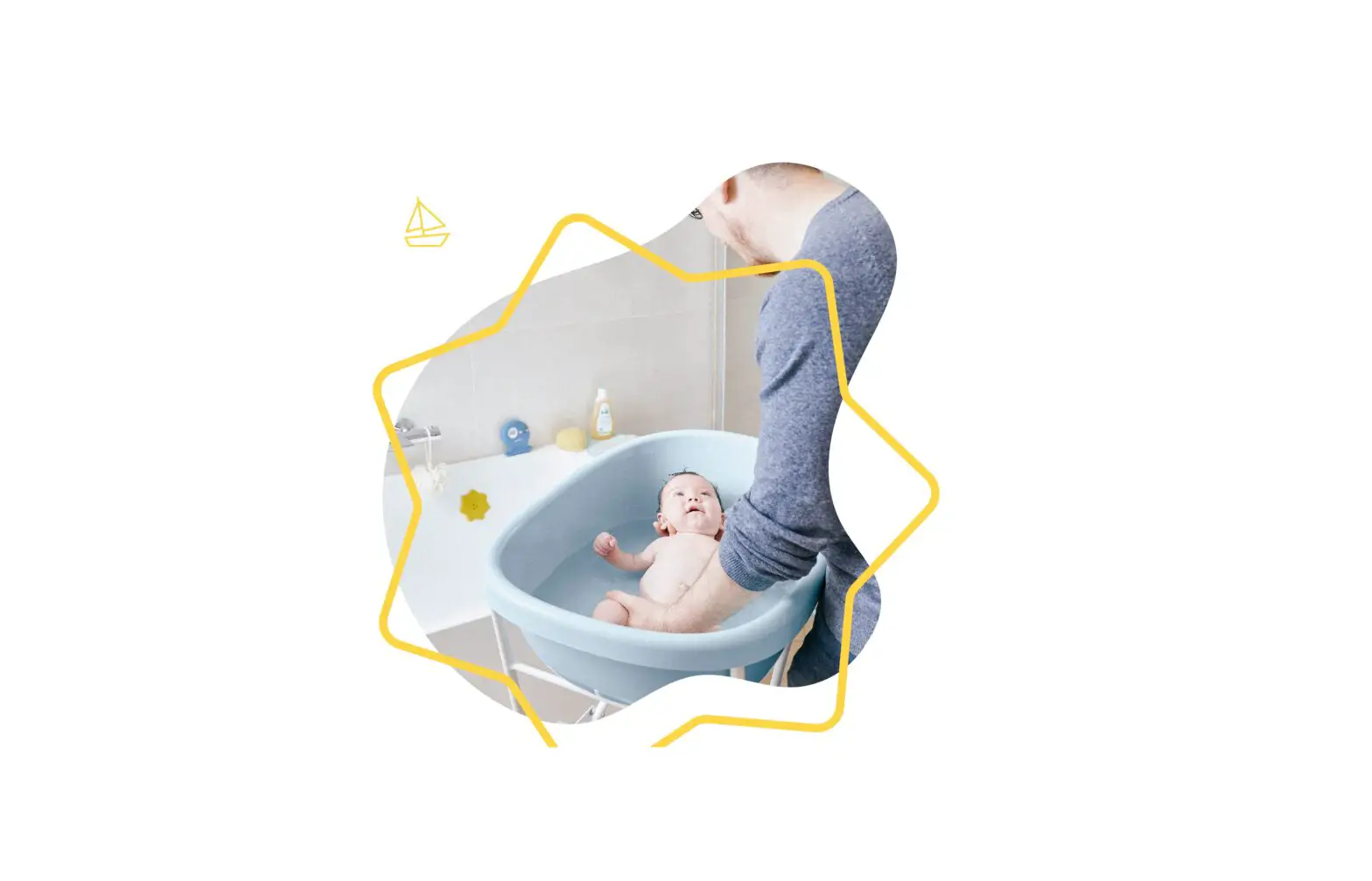 Badabulle B019008 Baby And Toddler Bath Instruction Manual