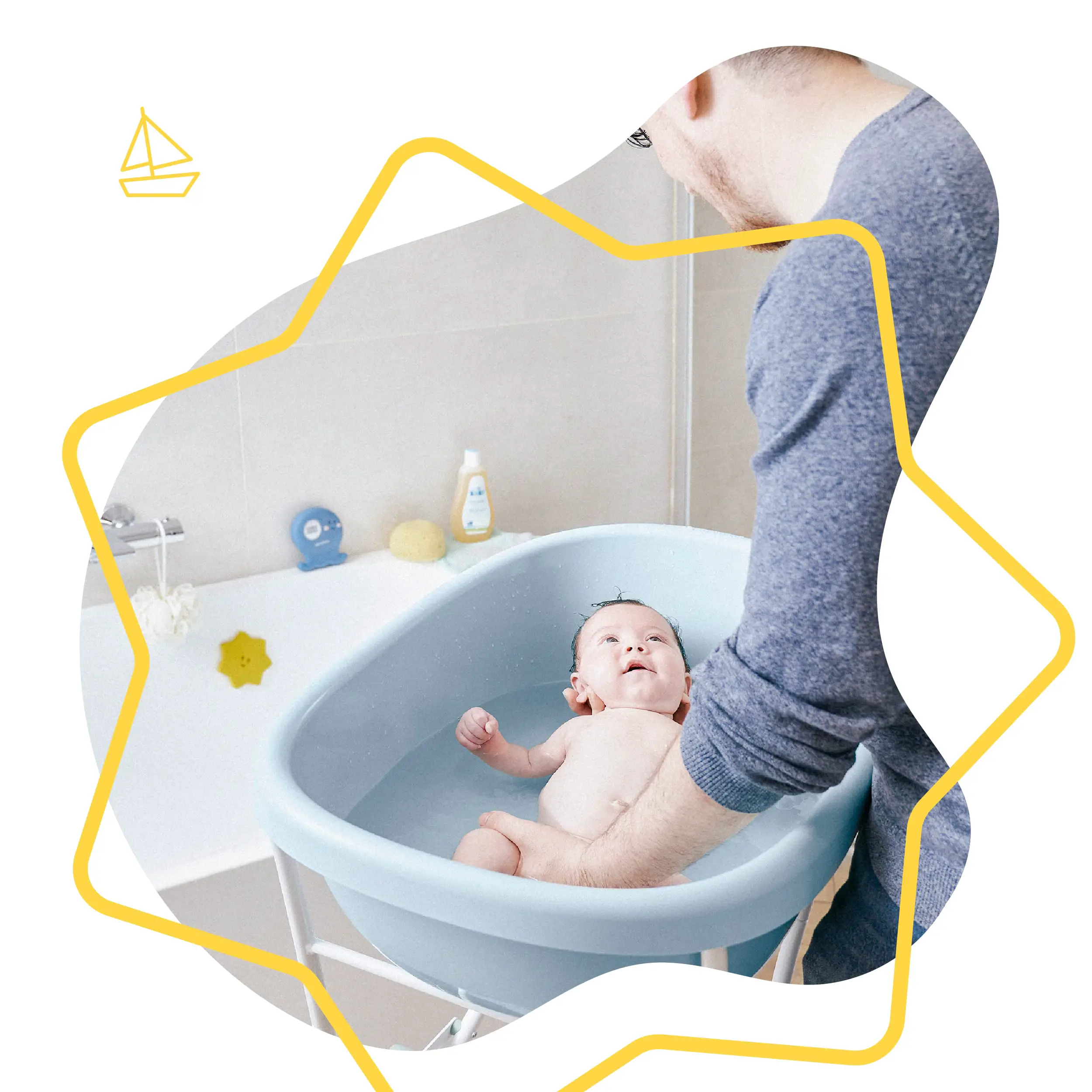 Badabulle B019008 Baby and Toddler Bath