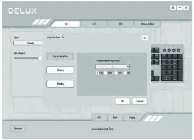 DELUX KS100 Mechanical Keyboard - settings 3