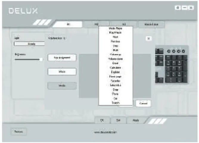 DELUX KS100 Mechanical Keyboard - settings 5