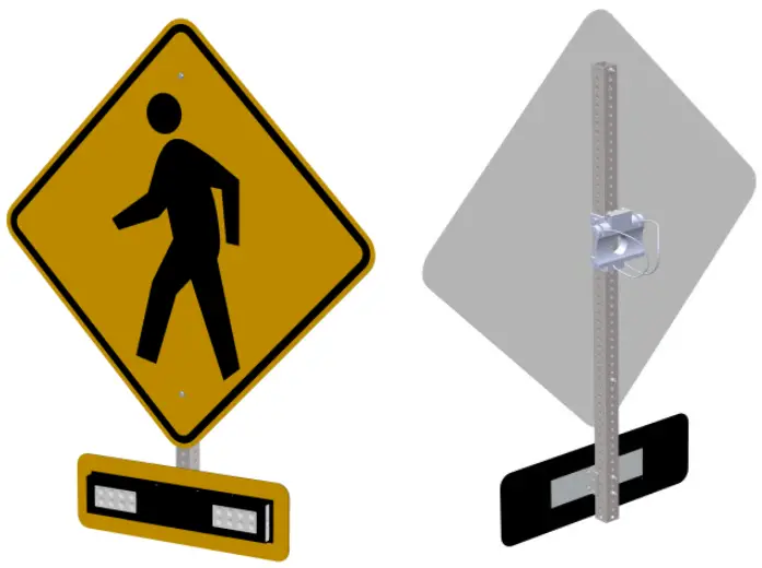 carmanah G Series RRFB Mast Arm Kit