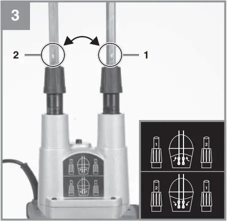Einhell TE-MX 1600-2 CE Twin Paint and Mortar Mixer - Fig. 3