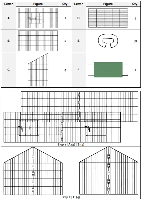 Fudajo-60276-Free-Run-Enclosure-for-Rabbits-fig-1