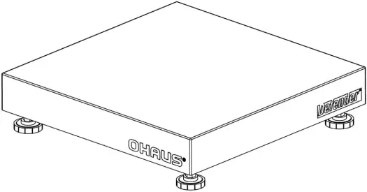 OHAUS Defender Series Bench Scale Bases A0