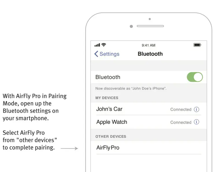 twelve south Airfly Pro Transmitter for Wireless Headphones - airfly ligh1t