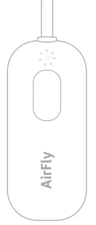 twelve south Airfly Pro Transmitter for Wireless Headphones - charging casse