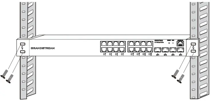 GRANDSTREAM GWN7800 Series Entreprise Layer 2 Managed Network Switch - INSTALLATION 4