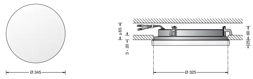 BEGA-50-529-Emi-Recessed-Ceiling-and-Wall-Luminaire-FIG-1