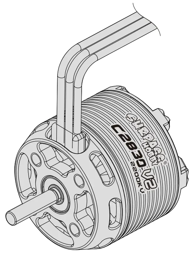 SURPASS HOBBY C28 Series V2 Outrunner Brushless Motor for AirCraft