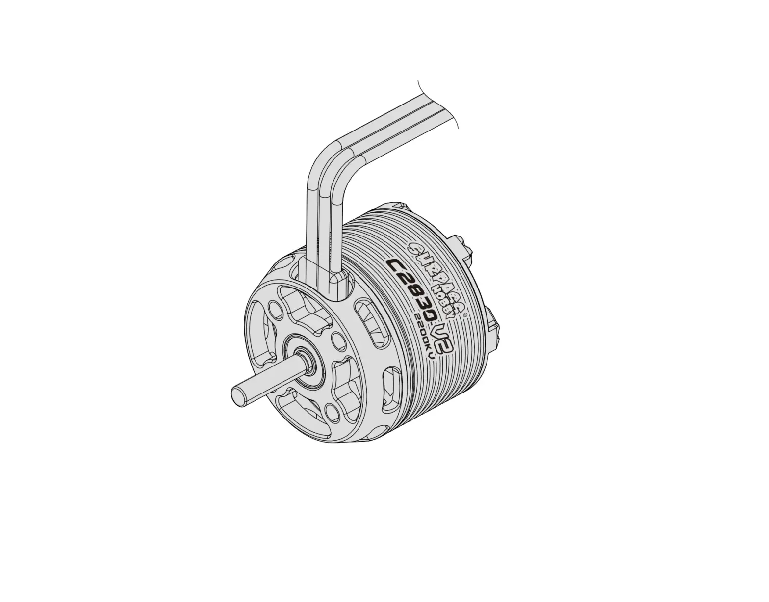 Surpass Hobby C28 Series V2 Outrunner Brushless Motor For Aircraft User Manual