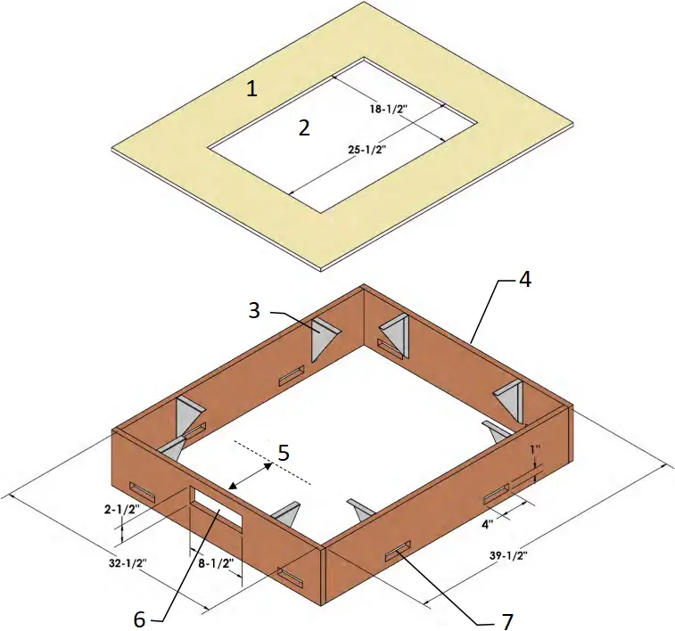 KINGSMAN FP2085LPT - Installation in a Wooden Enclosure