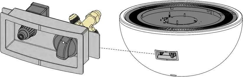 KINGSMAN FP2085LPT - Valve Igniter Mount Box