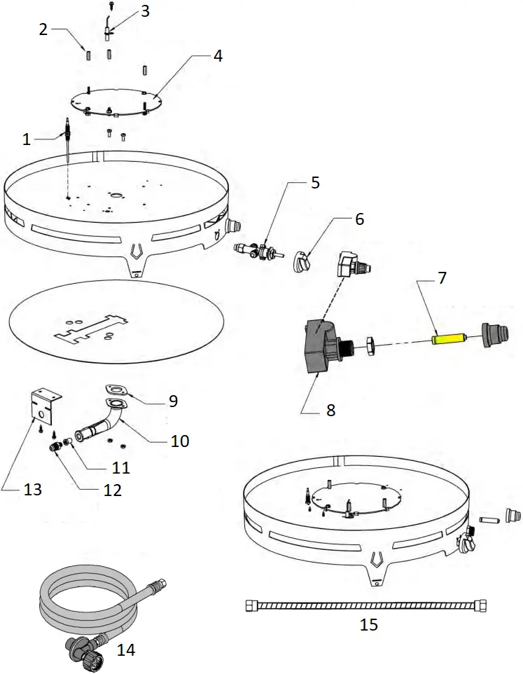 KINGSMAN FP2085T - Component List
