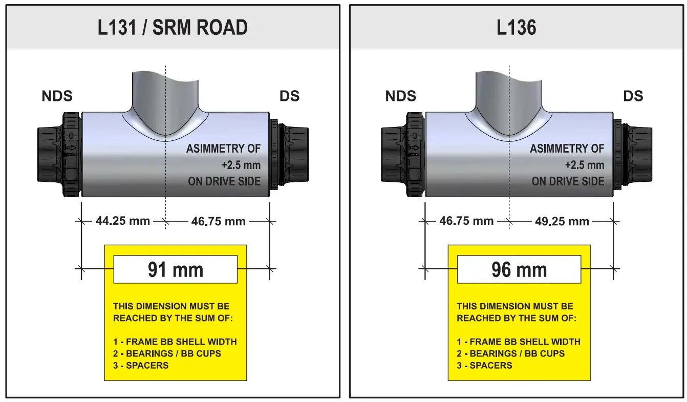 Ingrid Bike Crankset CRS-R2 Spindles - 1