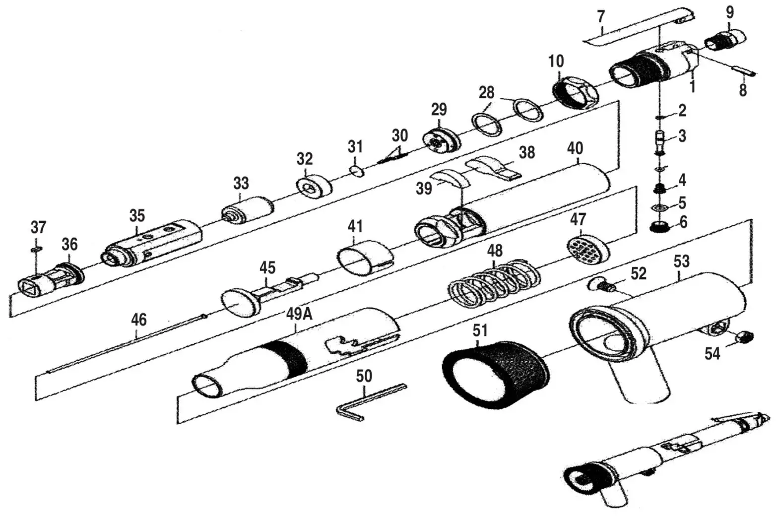 Taylor Pneumatic T 7356V Needle Scaler - Product Overview