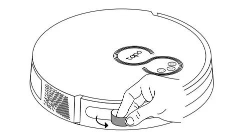 tp-link RV10 Plus Robot Vacuum and Mop - bumper